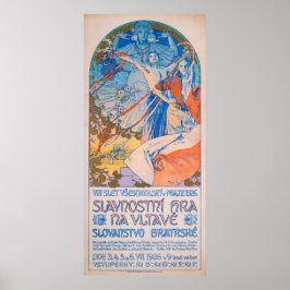 Alphonse Mucha Poster voor Sokol (1926)