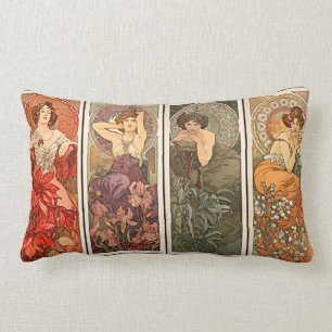 Alphonse Mucha Precious Stones Cushions Kussen