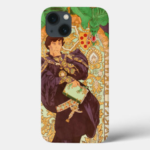 Alphonse Mucha Prince en Dragon iPhone 13 Hoesje
