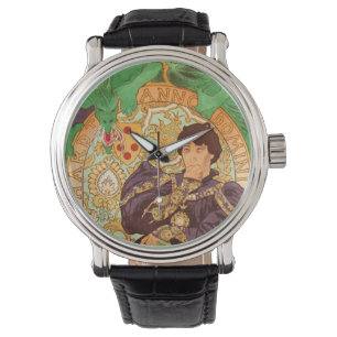 Alphonse Mucha Prince en Dragon Horloge