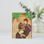 Alphonse Mucha Prince en Dragon Kaart (Staand voorkant)