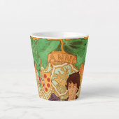 Alphonse Mucha Prince en Dragon Latte Mok (Voorkant)