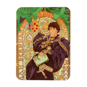 Alphonse Mucha Prince en Dragon Magneet