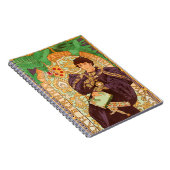 Alphonse Mucha Prince en Dragon Notitieboek (Rechterzijde)