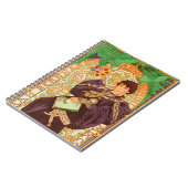 Alphonse Mucha Prince en Dragon Notitieboek (Linkerzijde)