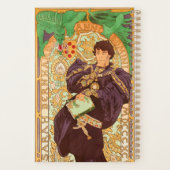 Alphonse Mucha Prince et Dragon (Dos)