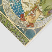 Alphonse Mucha Princess Hyacinth Art Nouveau Tissuepapier (Detail)