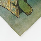 Alphonse Mucha Princess Hyacinth Fleece Deken (Hoek)