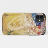 Alphonse Mucha Princess Hyacinth iPhone 5 Hoesje (Achterkant (horizontaal))