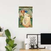 Alphonse Mucha Princess Hyacinth Poster (Thuiskantoor)