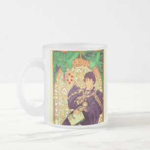 Alphonse Mucha Prins en Draak Matglas Koffiemok