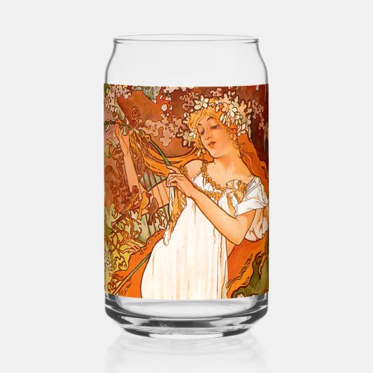 Alphonse Mucha Printemps Art Nouveau (Recto)