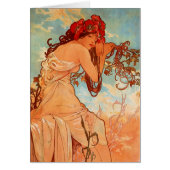 Alphonse Mucha, Quatre Saisons, Été (Devant)