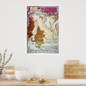 Alphonse Mucha. Salon Des Cent, 1896 Poster (Keuken)