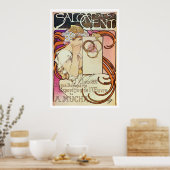 Alphonse Mucha. Salon Des Cent, 1897 Poster (Keuken)