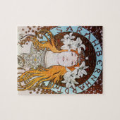 Alphonse Mucha Sarah Bernhardt  Art Nouveau Legpuzzel (Horizontaal)