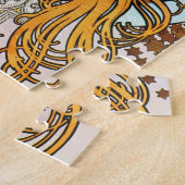 Alphonse Mucha Sarah Bernhardt  Art Nouveau Legpuzzel (Zijkant)