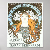 Alphonse Mucha - Sarah Bernhardt Poster (Voorkant)