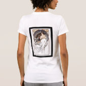 Alphonse mucha Shirt Vintage (Achterkant)