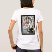 Alphonse mucha Shirt Vintage (Achterkant)