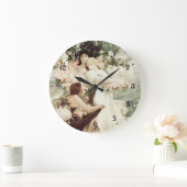  Alphonse Mucha Spirit of Spring Grote Klok (Huis)