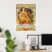 Alphonse Mucha. St. Louis Expo 1903 Poster (Thuiskantoor)