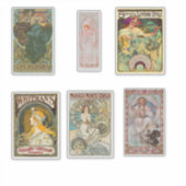 Alphonse Mucha Sticker Assortiment 2 (Devant)