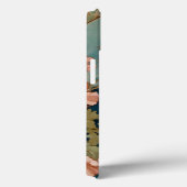 Alphonse Mucha Stijl Witte Kat Case-Mate iPhone Case (Achterkant / Rechts)