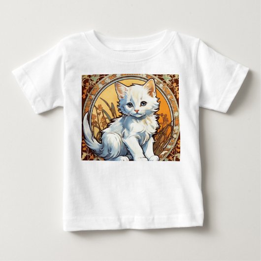 Alphonse Mucha Style Cat (Voorkant)