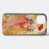Alphonse Mucha Summer Case-Mate iPhone Case (Achterkant (horizontaal))