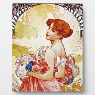 Alphonse Mucha Summer Fotoplaat