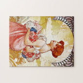 Alphonse Mucha Summer Legpuzzel (Horizontaal)
