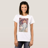 Alphonse Mucha T-shirt (Voorkant volledig)