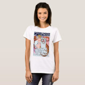 Alphonse Mucha T-shirt (Voorkant volledig)