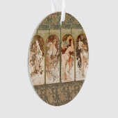 Alphonse Mucha The Seasons 1897 Art Nouveau (devant)