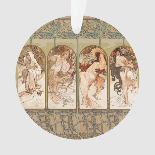 Alphonse Mucha The Seasons 1897 Art Nouveau (devant)