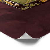 Alphonse Mucha, The Times of the Day Poster (Hoek)