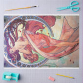 Alphonse Mucha Tissuepapier (Craft)