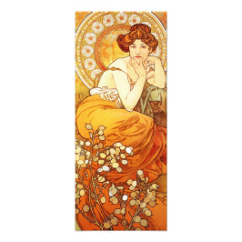 Alphonse Mucha Topaz Print Foto Afdruk