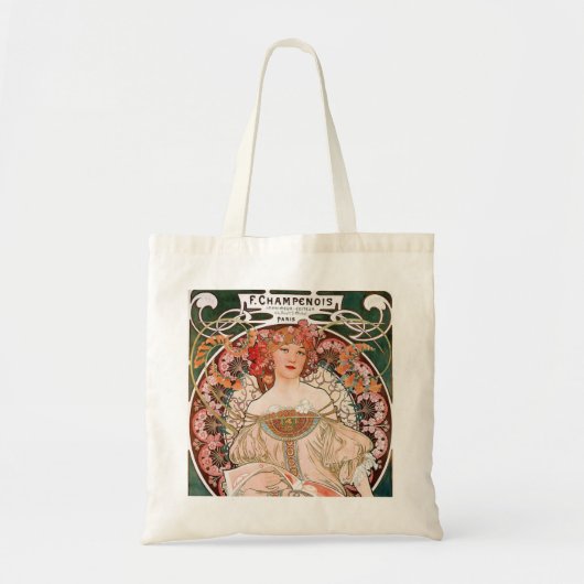 Alphonse Mucha Tote Bag (Voorkant)
