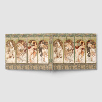 Alphonse Mucha Vier Seizoenen 1897 Art Nouveau Pan