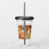Alphonse Mucha, Vier seizoenen Acryl Drinkbeker (Voorkant)