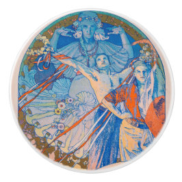 Alphonse Mucha voor Sokol Festival (1926) Keramische Knop