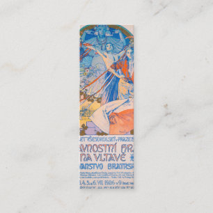 Alphonse Mucha voor Sokol Festival (1926) Mini Visitekaartje