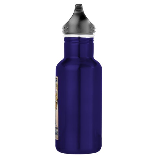 Alphonse Mucha Waterfles (Rechts)