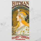 Alphonse Mucha  Whitman's Ad Menu (Achterkant)