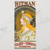 Alphonse Mucha  Whitman's Ad Menu (Voorkant)