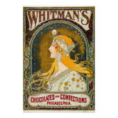 Alphonse Mucha Whitman's Ad Perfect Poster (Voorkant)