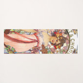 Alphonse Mucha Yogamat (Achterkant (horizontaal))