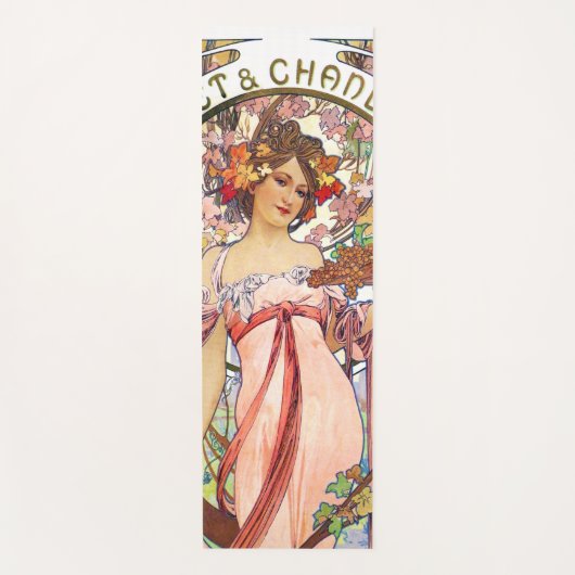Alphonse Mucha Yogamat (Voorkant)